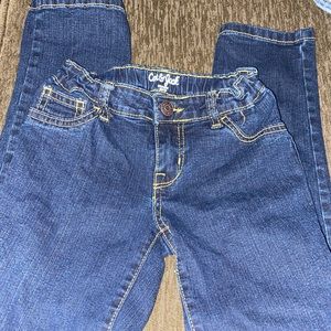 Cat & Jack dark denim straight leg girl jeans